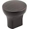 Elements 1" Diameter Brushed Oil Rubbed Bronze Round Brenton Cabinet Knob 239DBAC - alternate 1